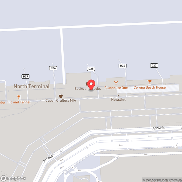 Map of Concourse D