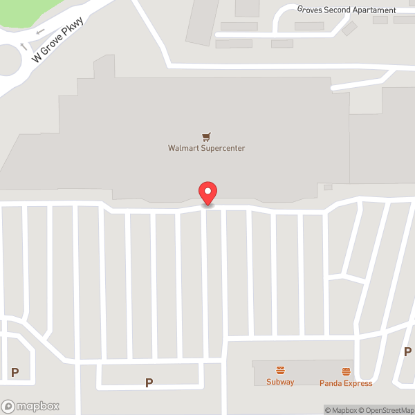 Map of Walmart Supercenter