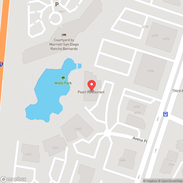 Map of Pearl Chinese Cuisine
