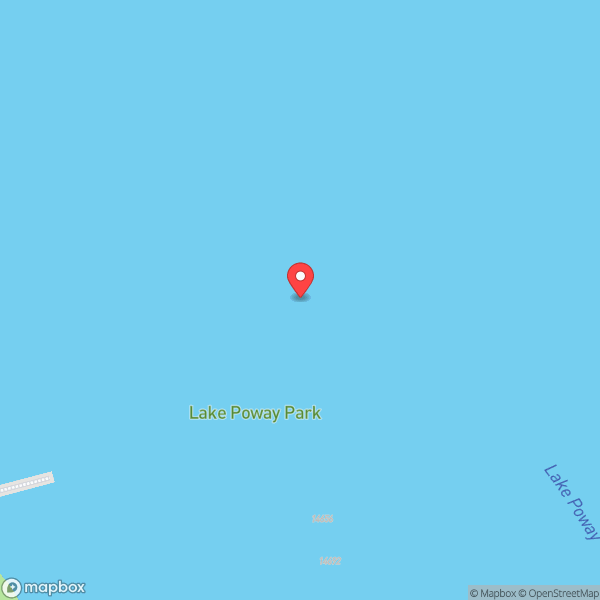 Map of Lake Poway
