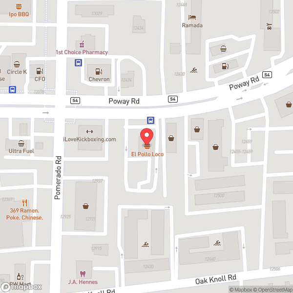Map of Burger King