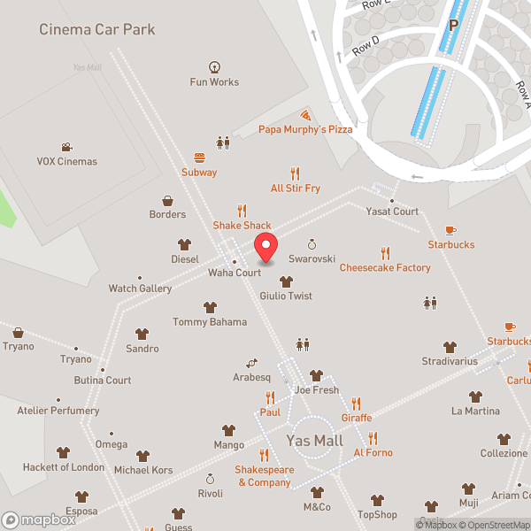 Map of Shake Shack
