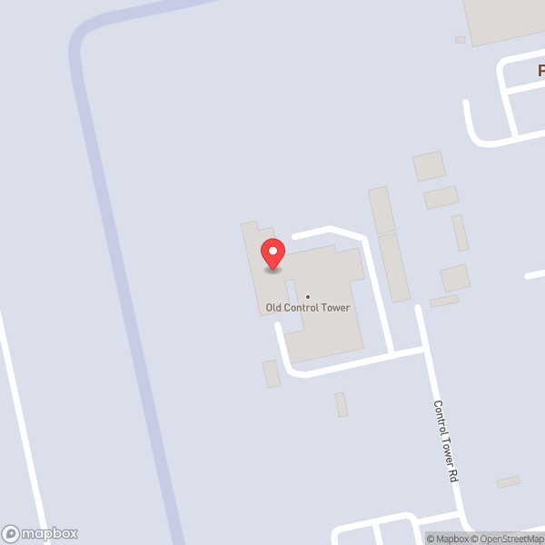 Map of Gatwick Airport Old Control Tower