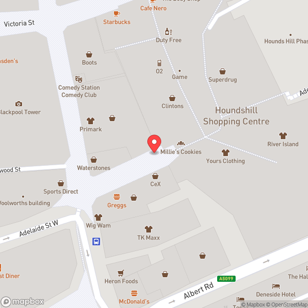 Map of Costa Coffee