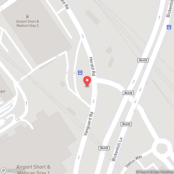 Map of NCP Birmingham Airport Coach Park