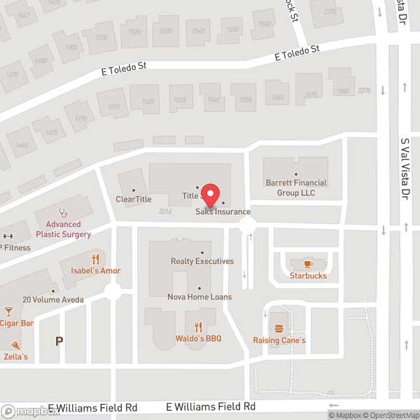 Map of EZ Spaces