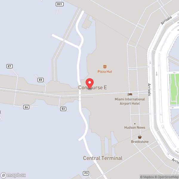 Map of Premium Lounge