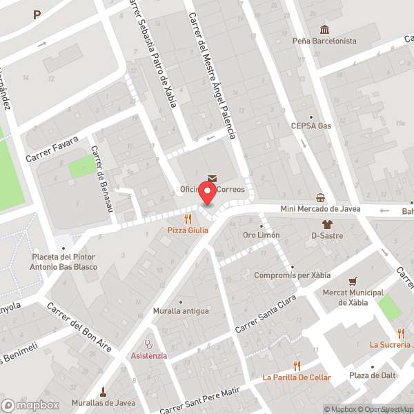 Map of Restaurante Giulia
