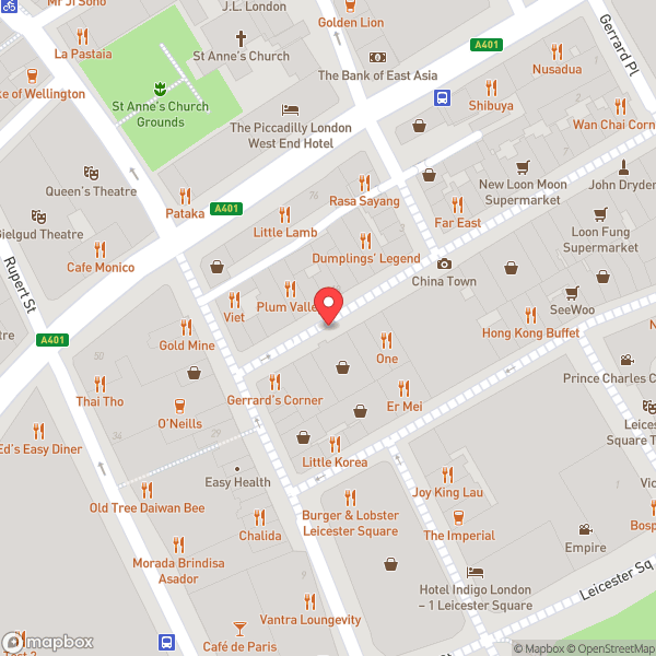 Map of Golden Dragon