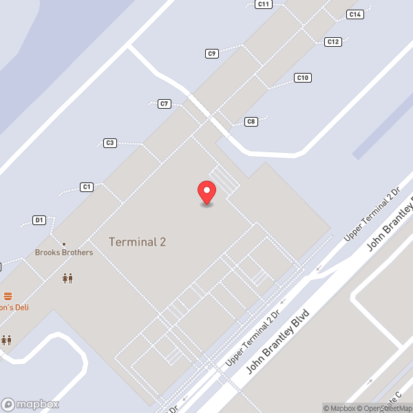 Map of Terminal 2