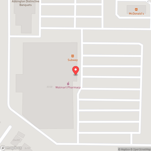 Map of Walmart Supercenter