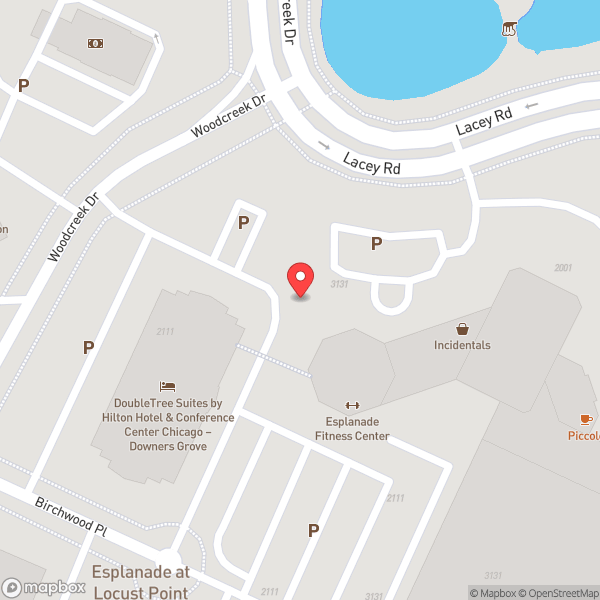 Map of Executive Lounge