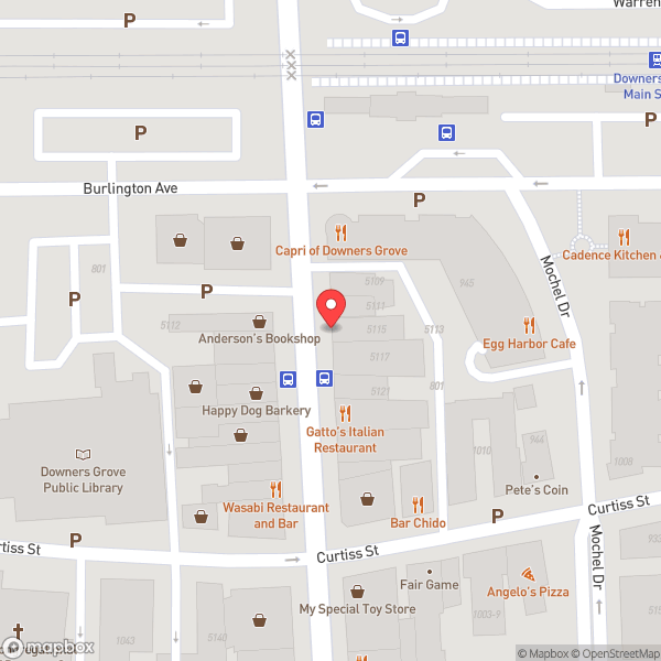 Map of Giordano's