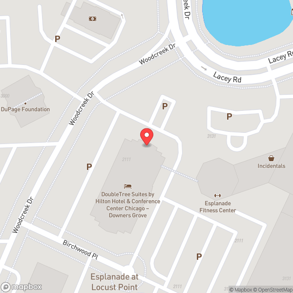 Map of DoubleTree by Hilton