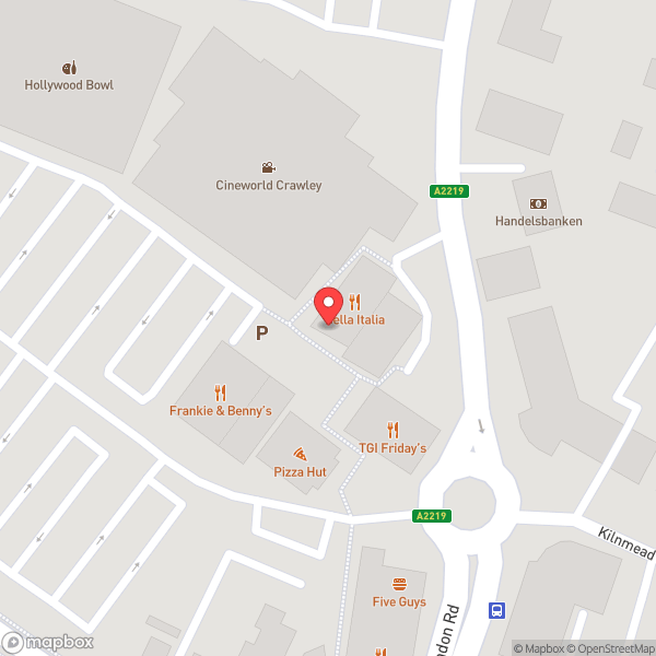 Map of McDonald's