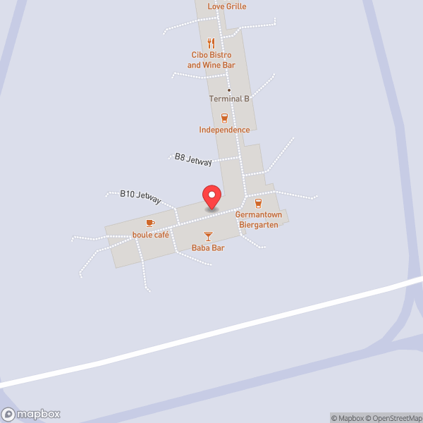 Map of Gate B11