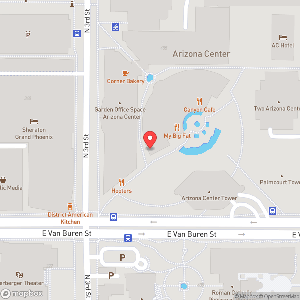 Map of Starbucks