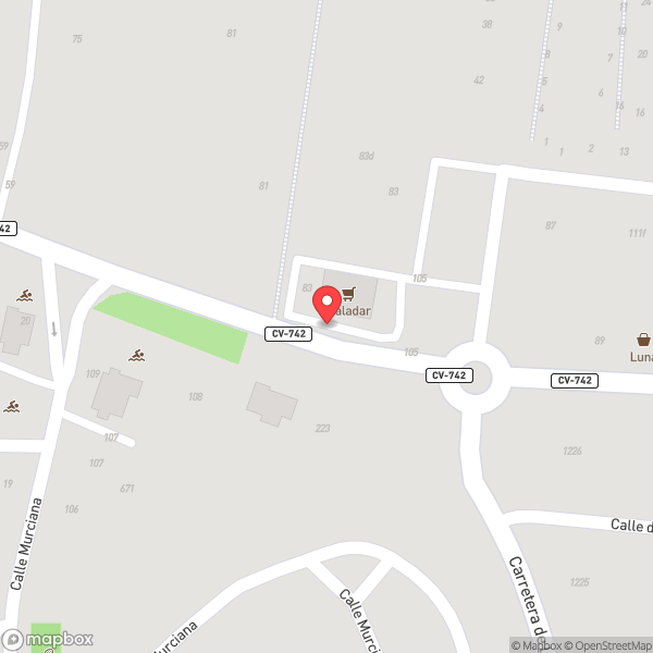 Map of flor de sal Gastrobar