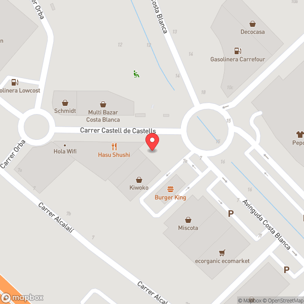 Map of Don Dino