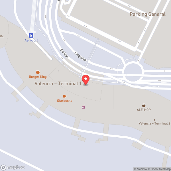 Map of Terminal 2
