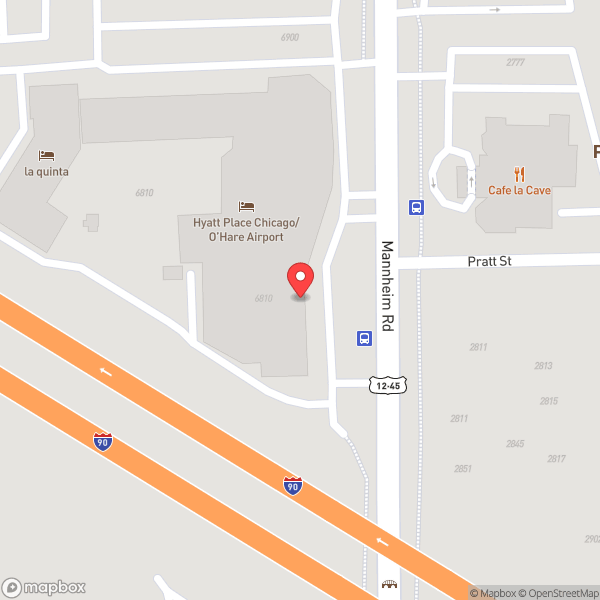 Map of Hyatt Place Bar/Restaurant