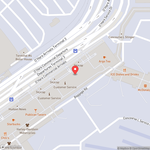 Map of Security Checkpoint