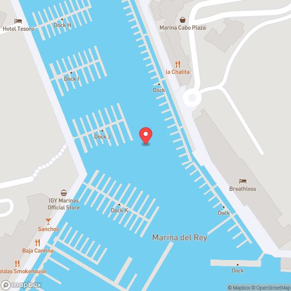 Map of Marina Cabo San Lucas