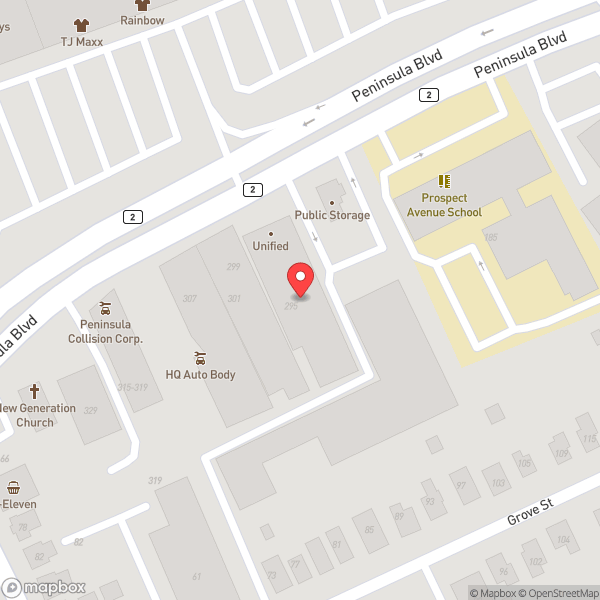 Map of Public Storage