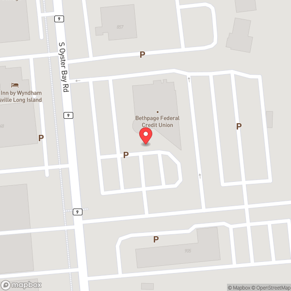 Map of Bethpage Federal Credit Union