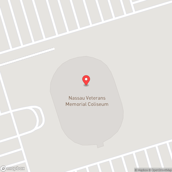 Map of Nassau Veterans Memorial Coliseum