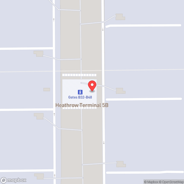 Map of BA Galleries Club Lounge