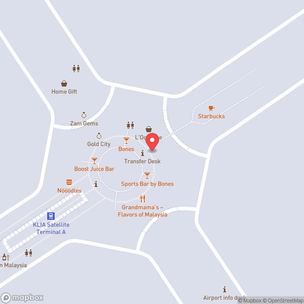 Map of Starbucks