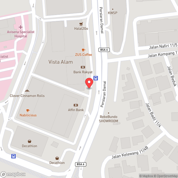 Map of Me'nate Steak Hub