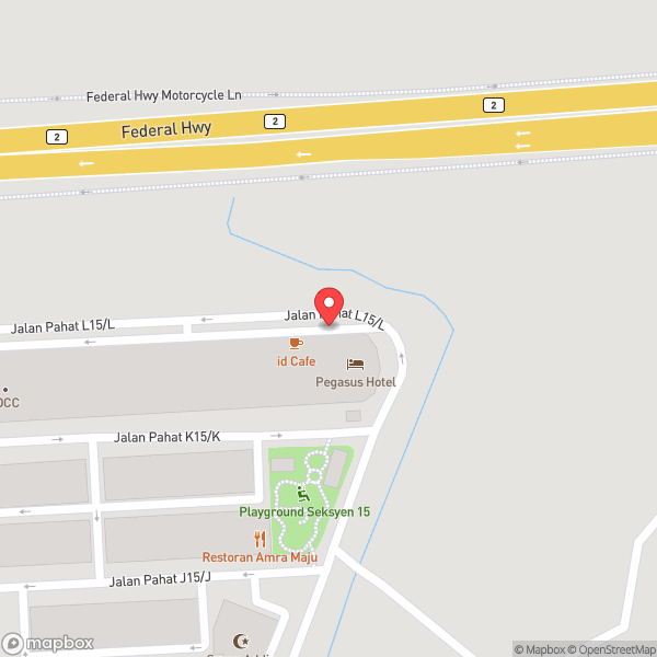 Map of Pegasus Hotel