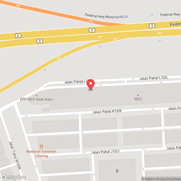 Map of Ideal Convention Centre (IDCC)