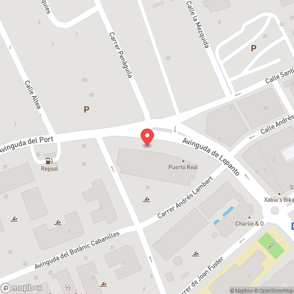 Map of Avda. Lepanto