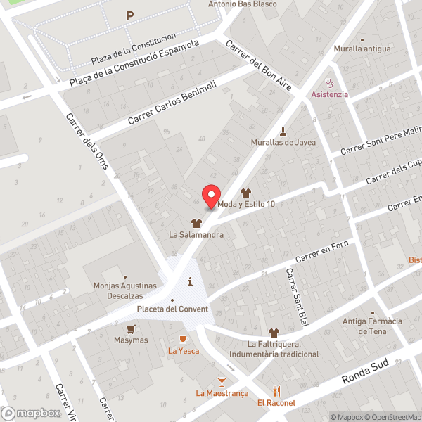 Map of Sun and Co.