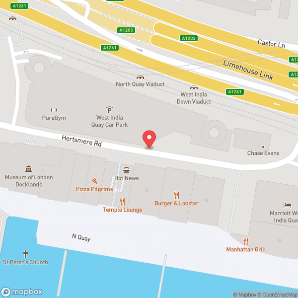 Map of Cineworld