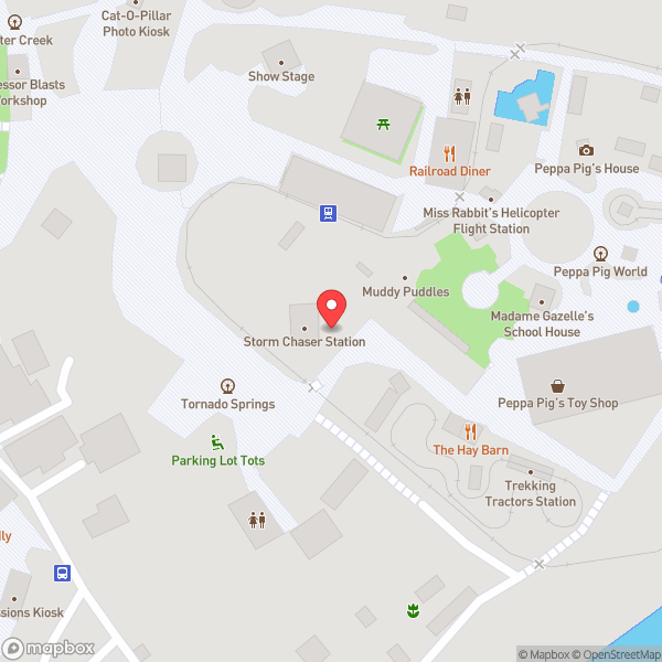 Map of Peppa Pig World