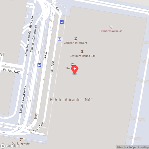 Map of Check-in Desks (Facturació)