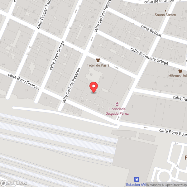 Map of Track 3 (Via 3 / Platform 3)