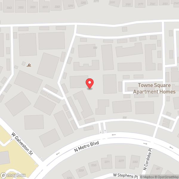 Map of Towne Square Pool