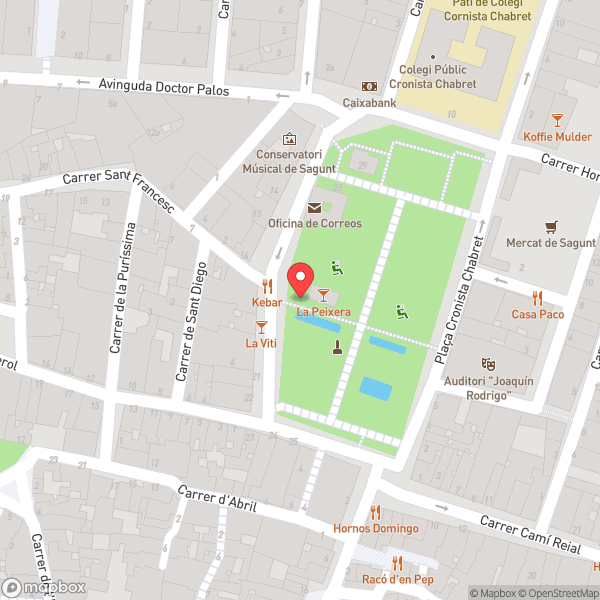 Map of Ruralcaja Sagunto
