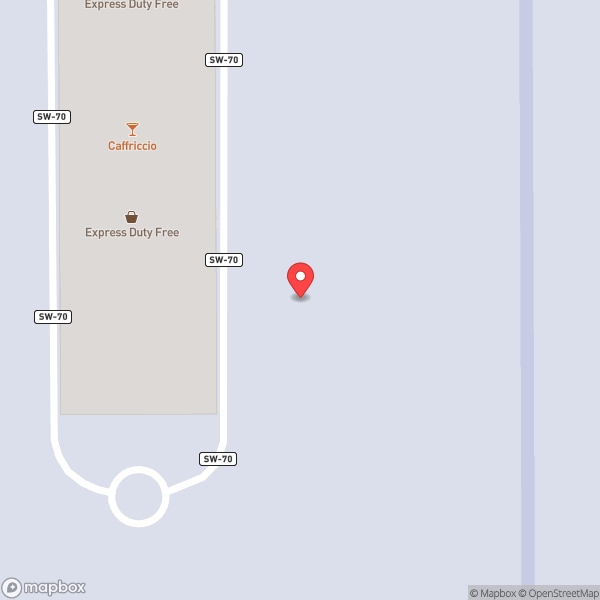 Map of Gate R6 – T4S (MAD)