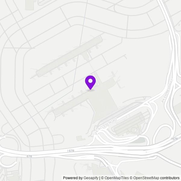 Map of American Airlines Flagship Lounge