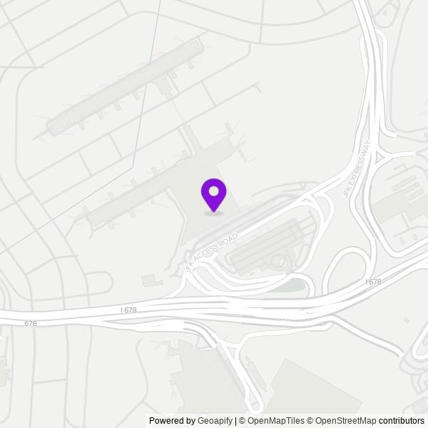 Map of American Airlines Ticket Counter
