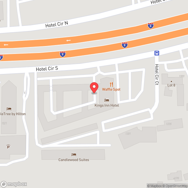 Map of The Amigo Spot