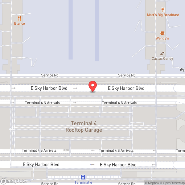 Map of Baggage Claim 1