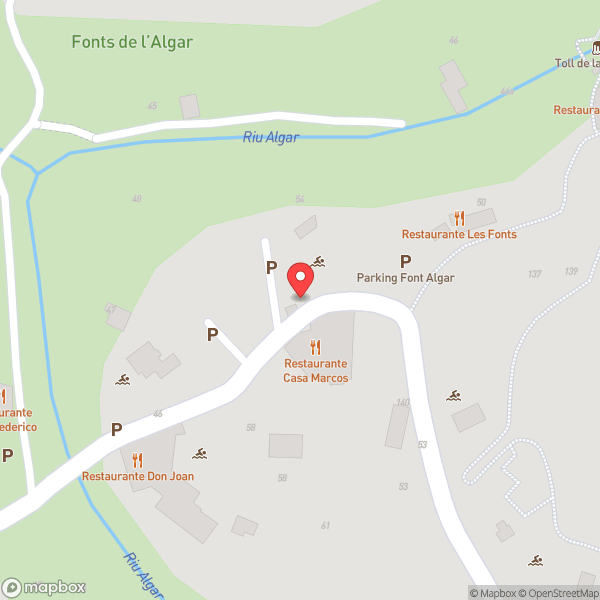 Map of Restaurante Casa Marcos