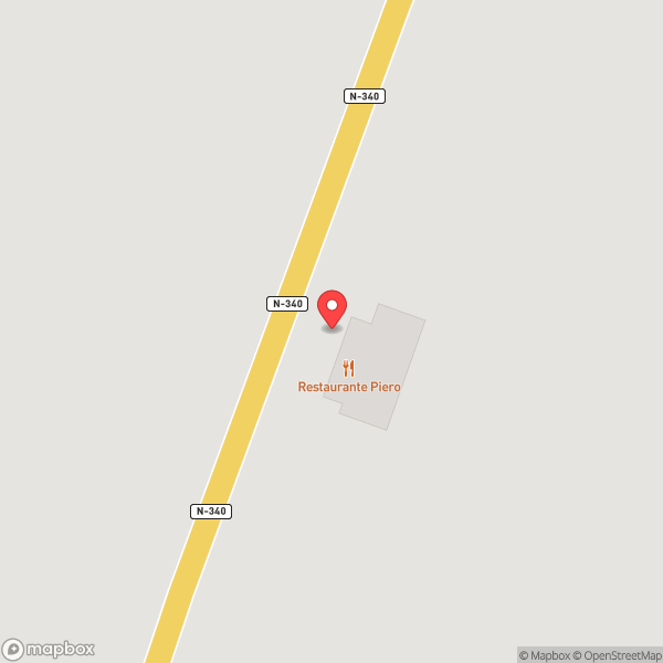 Map of Restaurant Piero